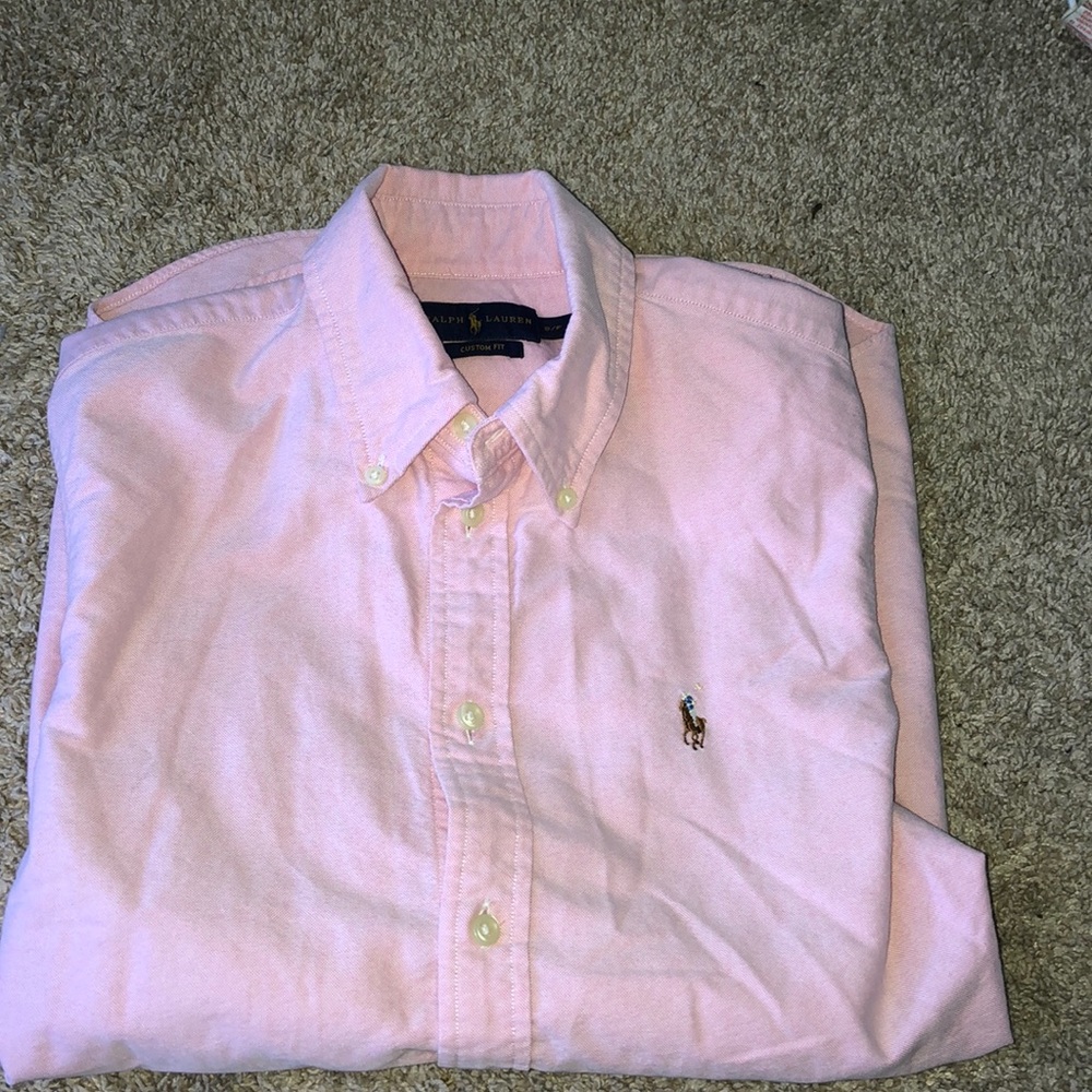 Pink Polo Button Down!